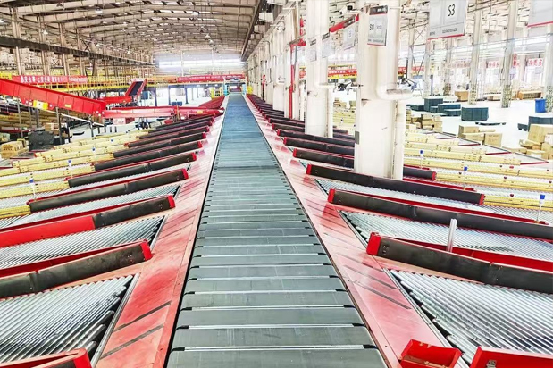 鋒馥為快遞行業打造的大包裹分揀解決方案