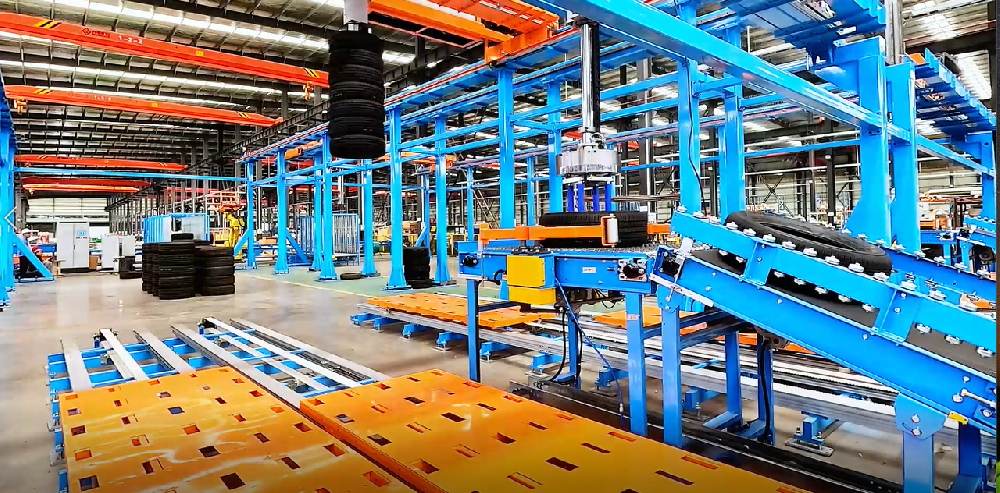 分類疊胎及自動裝框系統