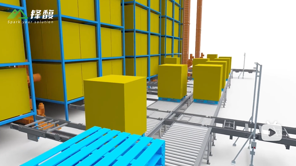 托盤輸送線在倉儲物流中的應用